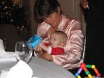 Collin with Great Aunt Kay Kay