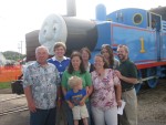 In fact the whole family got to see Thomas.