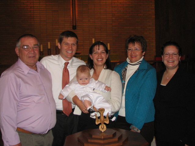 Collin with Parents and Kliemchens