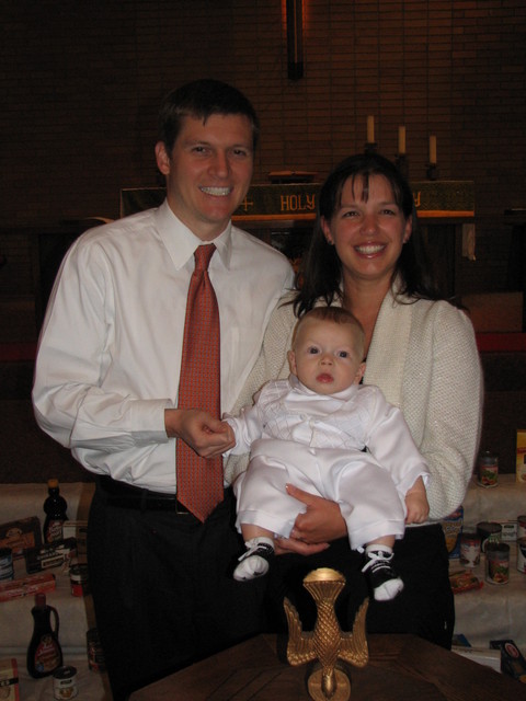 Collin with Parents