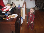 Milk and cookies for Santa, then bed time, then bring on Christmas!