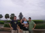 With Mom, Dad, Mike and Sieu in Charleston, SC