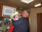 Cowboy Collin and Grandpa Denny